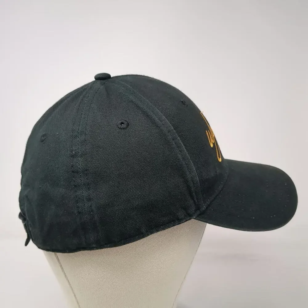 Wynn Baseball Cap Black One Size Embroidered Logo Cotton Strapback Casino Hat